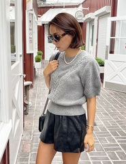 Puff Half Sweater