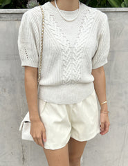 Puff Half Sweater