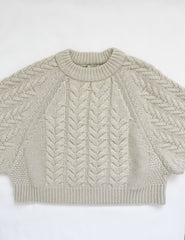 Cable Poncho Sweater