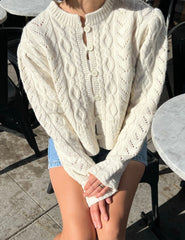 Cable Knit Cardigan