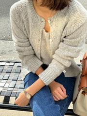 Wool Tank and Cardigan Set