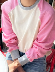 Waffle Long-Sleeve Crew Tee