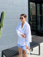 Oversized Poplin Shirt