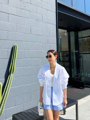 Oversized Poplin Shirt