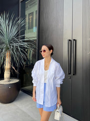 Oversized Poplin Shirt