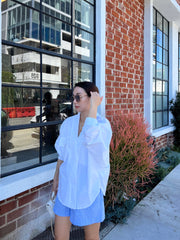 Oversized Poplin Shirt