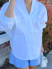 Oversized Poplin Shirt
