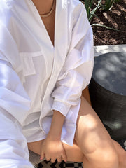 Oversized Poplin Shirt