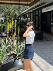 Lux Knit Tweed Shorts