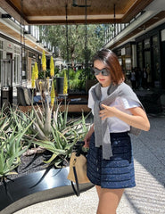 Lux Knit Tweed Shorts