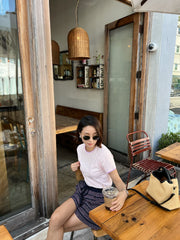 Lux Knit Tweed Shorts
