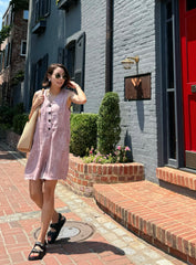 Linen V-Neck Jumpsuit