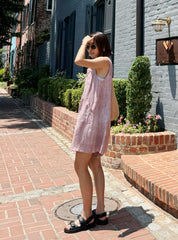 Linen V-Neck Jumpsuit