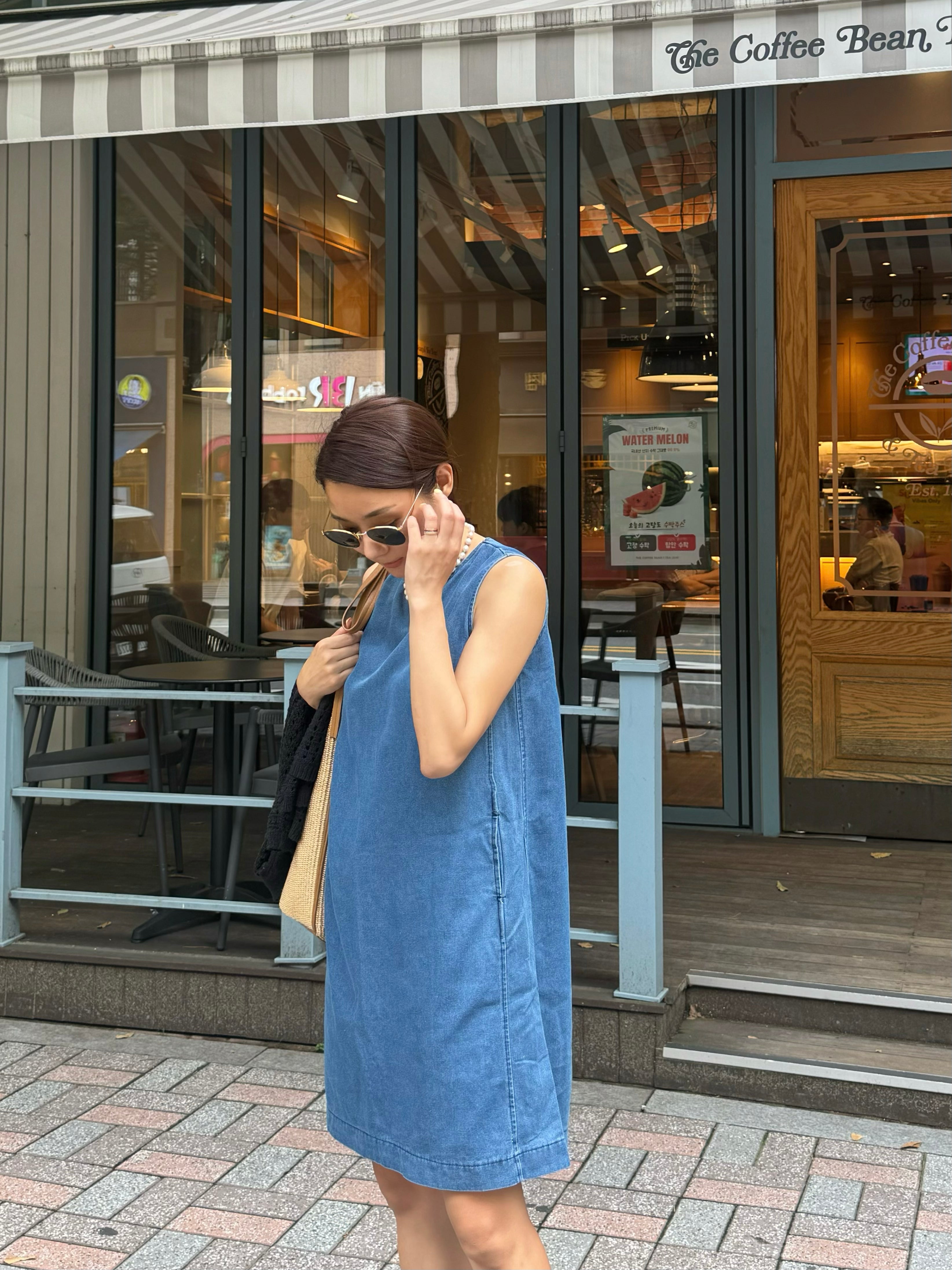 Classic Denim Dress CALI BLOSSOM Classic Denim Dress CALI BLOSSOM