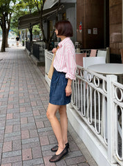 Striped Seersucker Shirt
