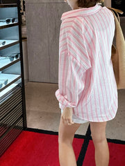 Striped Seersucker Shirt
