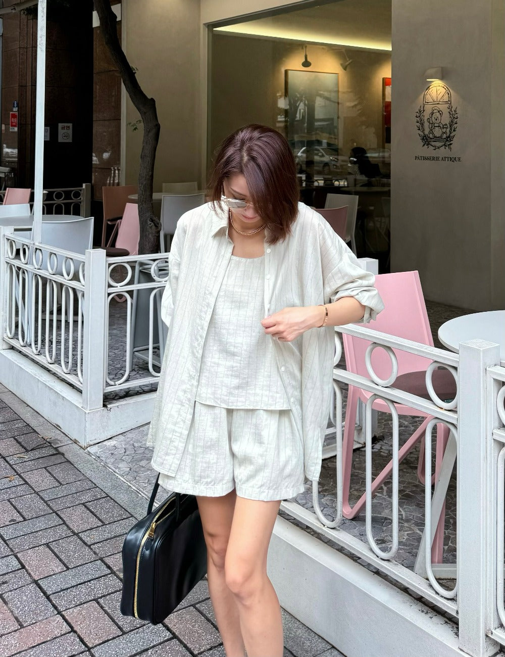 Breezy Striped Set