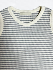 Ribbed Stripe Tank