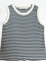 Ribbed Stripe Tank