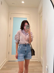 Checkered Embroidery Shirt